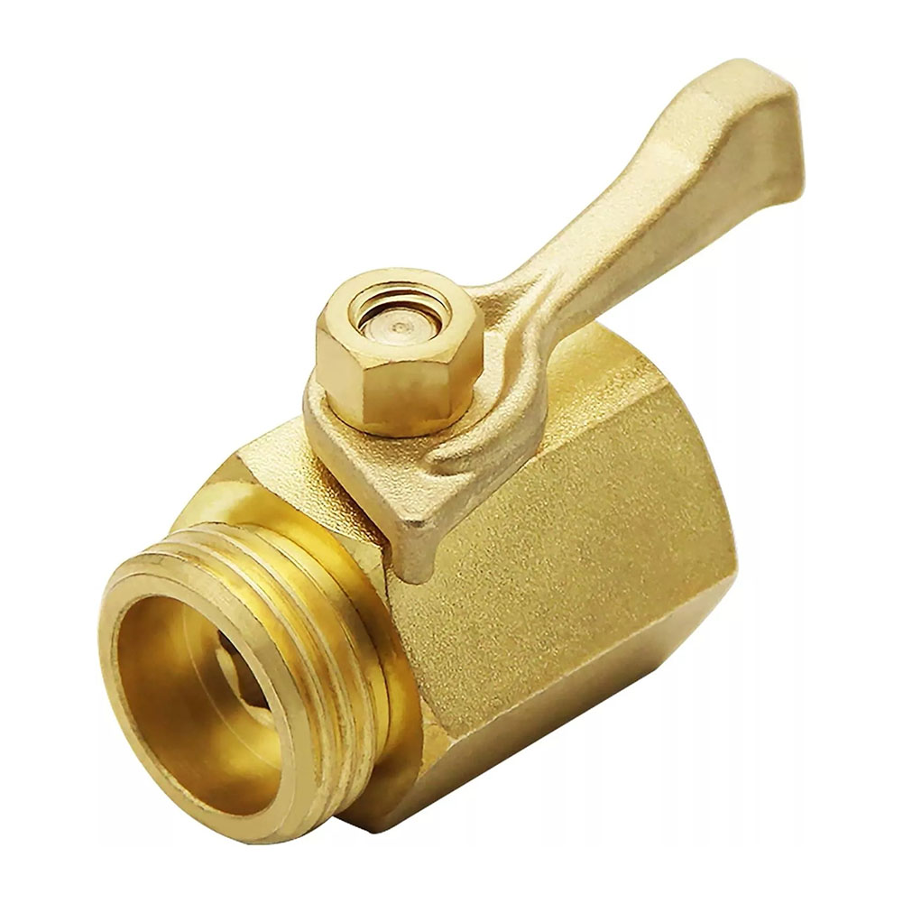 Gardena Hose Comfort - วาล์วปิด-เปิดสายยางทองเหลืองใช้งานง่าย เหมาะสำหรับใช้ในสวน จับถนัดมือ