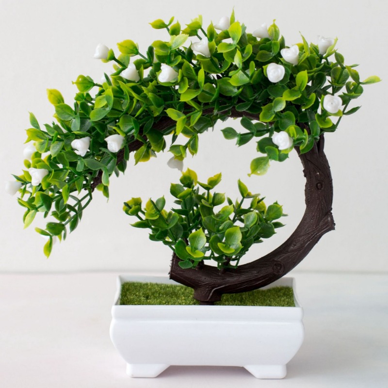 ต้นบอนไซเทียมพลาสติกยอดนิยม ต้ - Bonsai Garden Home บทวิจารณ์และราคา