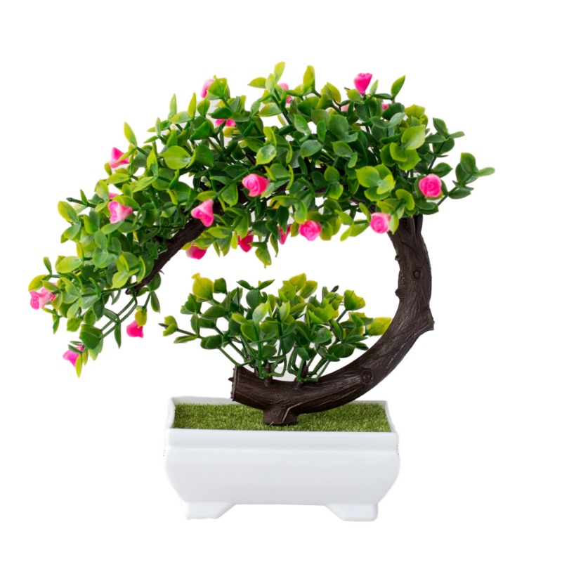 ต้นบอนไซเทียมพลาสติกยอดนิยม ต้ - Bonsai Garden Home บทวิจารณ์และราคา