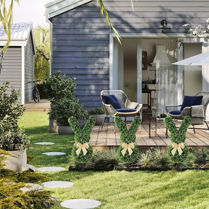 กระต่ายอีสเตอร์ตกแต่งสวน ขนาด  - Bonsai Garden Home บทวิจารณ์และราคา