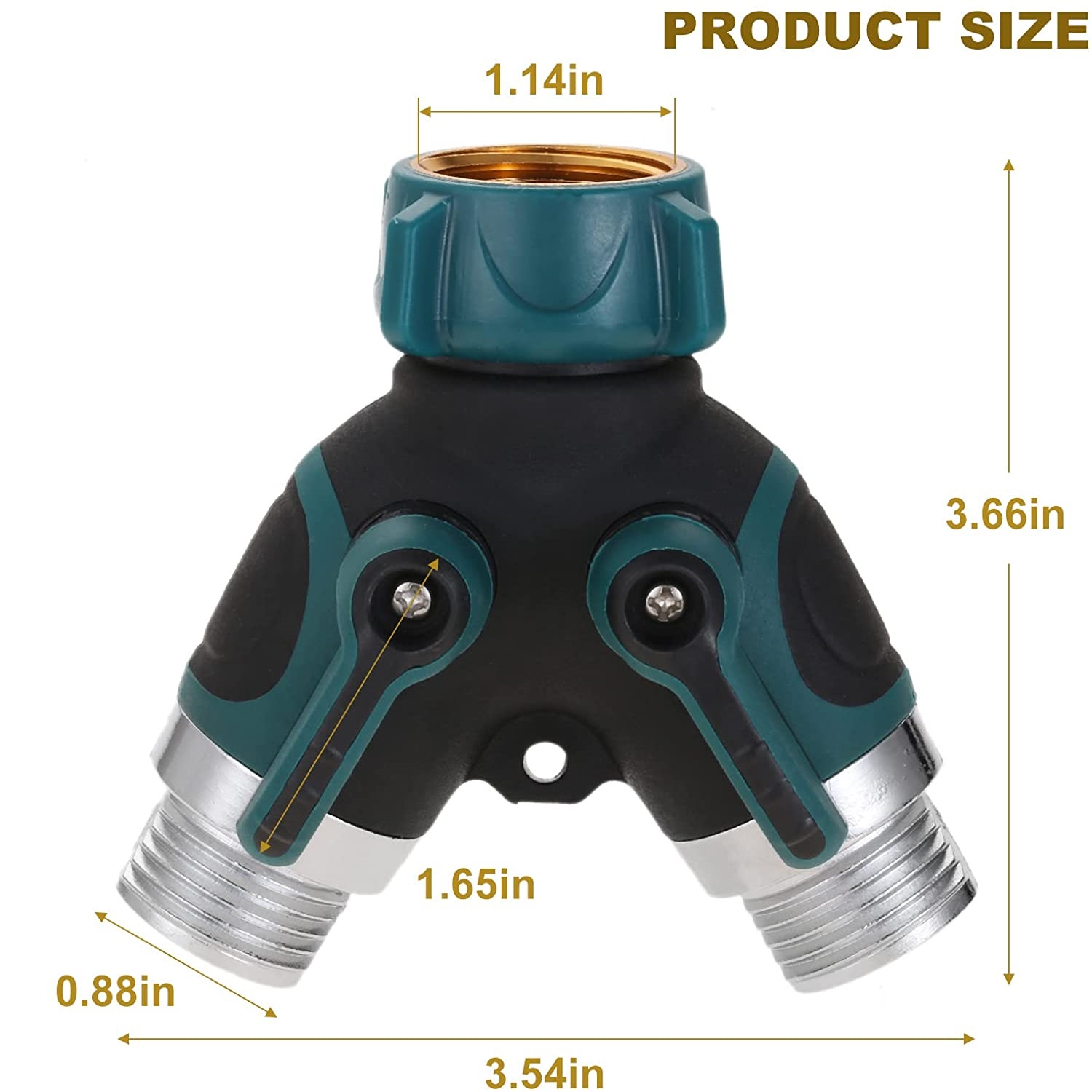 ตัวแยกสายยาง 2 ทาง 2 ชิ้น รูปต - Gardena Hose Comfort บทวิจารณ์และราคา