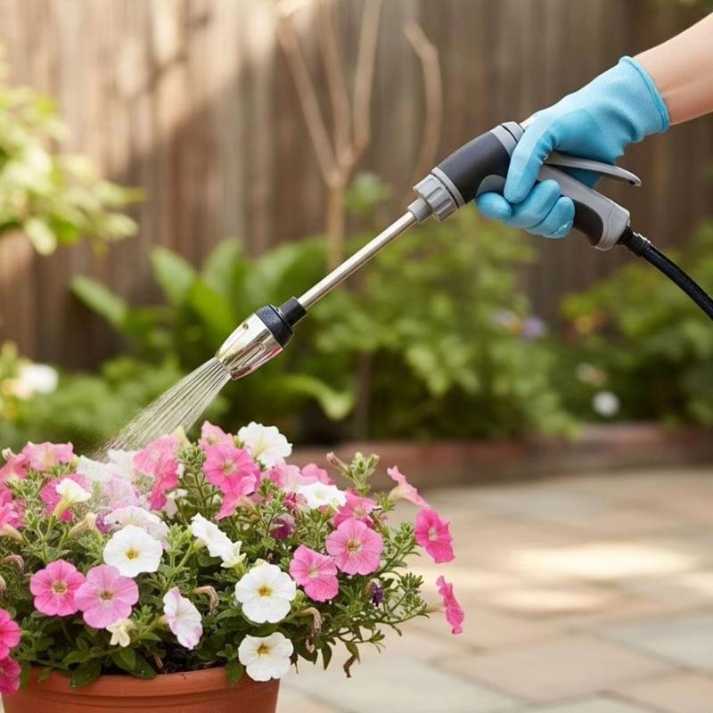 ปืนฉีดน้ำทำความสะอาดทรงพลังสำห - Gardena Hose Comfort บทวิจารณ์และราคา