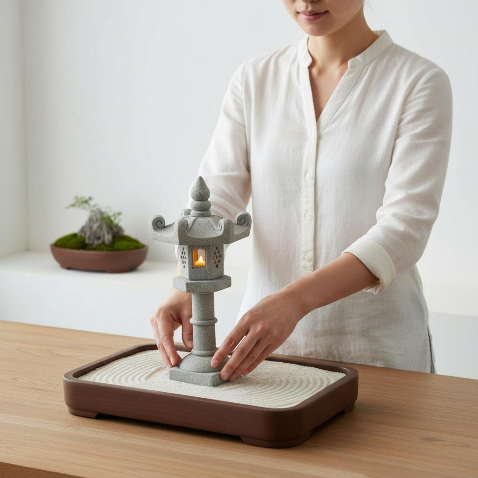 โคมไฟตกแต่งสวน โคมไฟหินญี่ปุ่น - Bonsai Garden Dc บทวิจารณ์และราคา