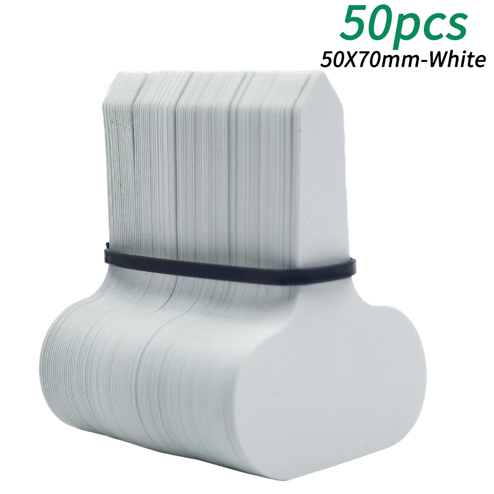 50PCS สวนป้าย MARKER 50*70 มม. - Bonsai Garden Ticket บทวิจารณ์และราคา