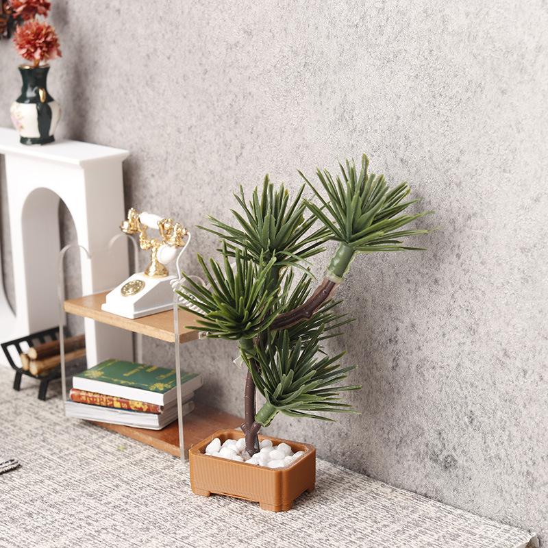 ต้นสนจำลองขนาด 1/12 จำนวน 1 ชิ - Bonsai Garden Tree บทวิจารณ์และราคา
