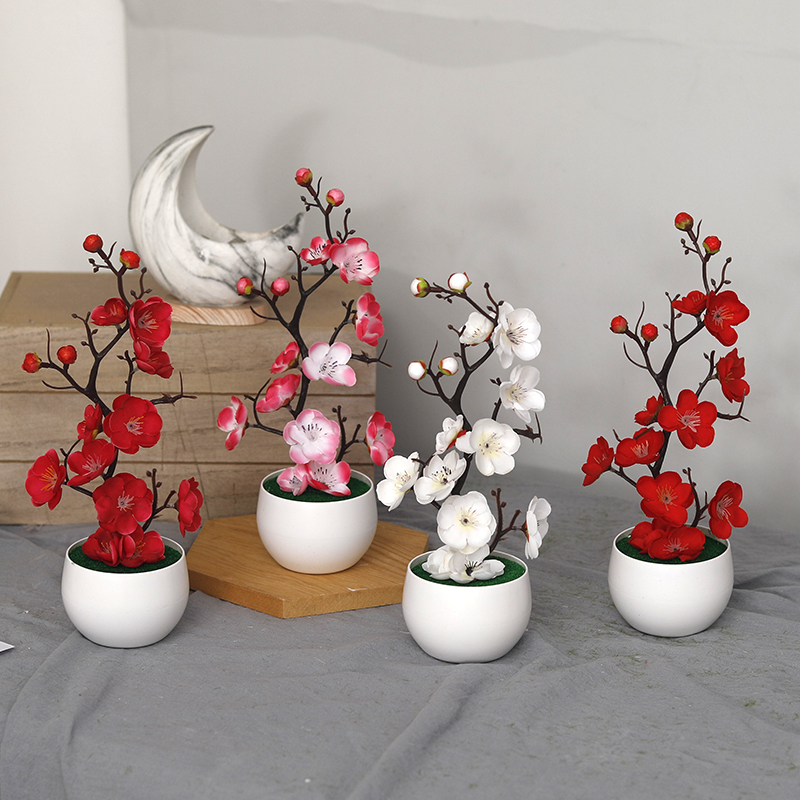 กิ่งสนพลาสติกสีเขียวสำหรับตกแต - Bonsai Garden Home บทวิจารณ์และราคา