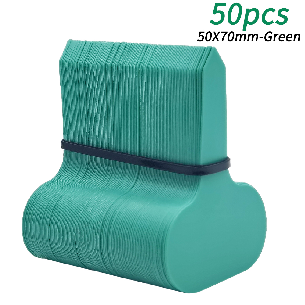 50PCS สวนป้าย MARKER 50*70 มม. - Bonsai Garden Ticket บทวิจารณ์และราคา