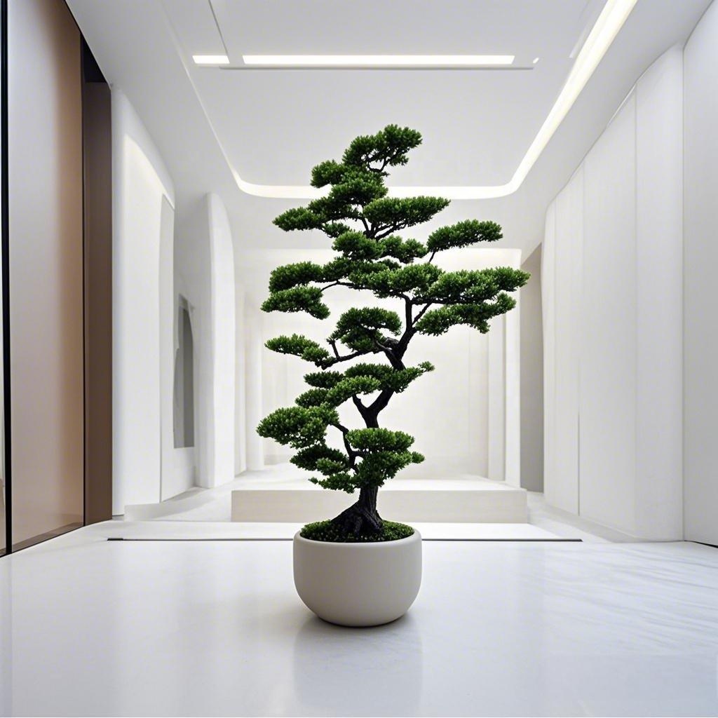 ต้นสนซีดาร์ประดิษฐ์สำหรับตกแต่ - Bonsai Garden Tree บทวิจารณ์และราคา