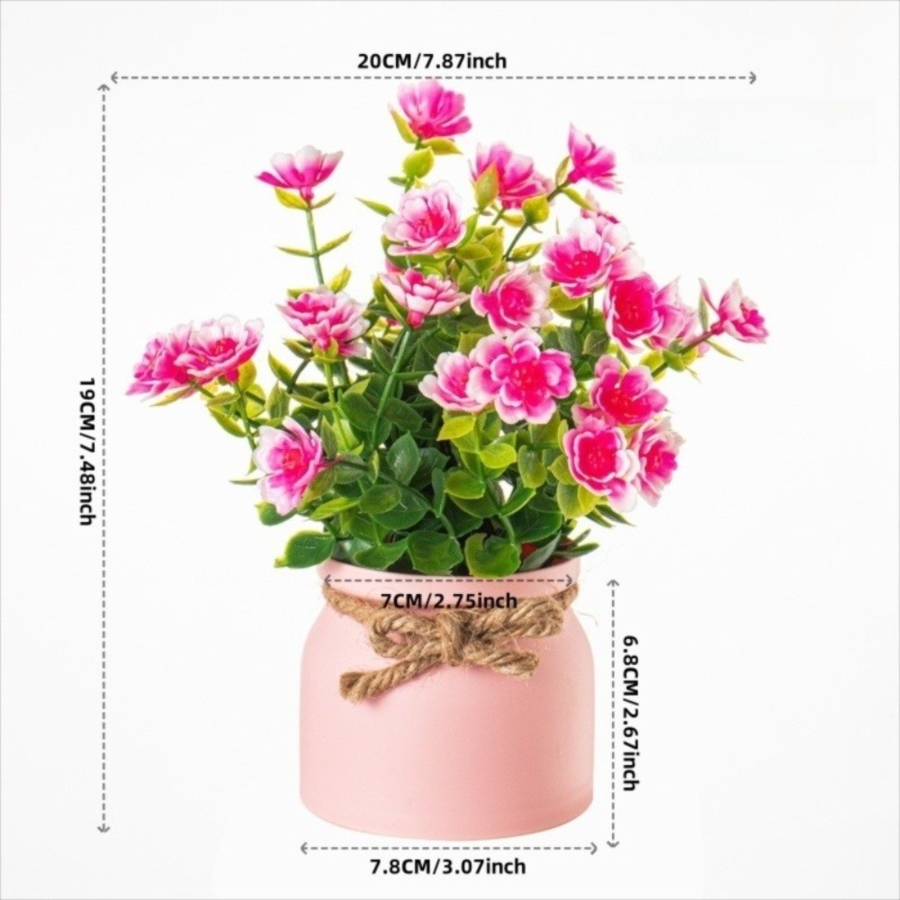 ต้นไม้ปลอมในกระถาง ต้นไม้ประดิ - Bonsai Garden Home บทวิจารณ์และราคา