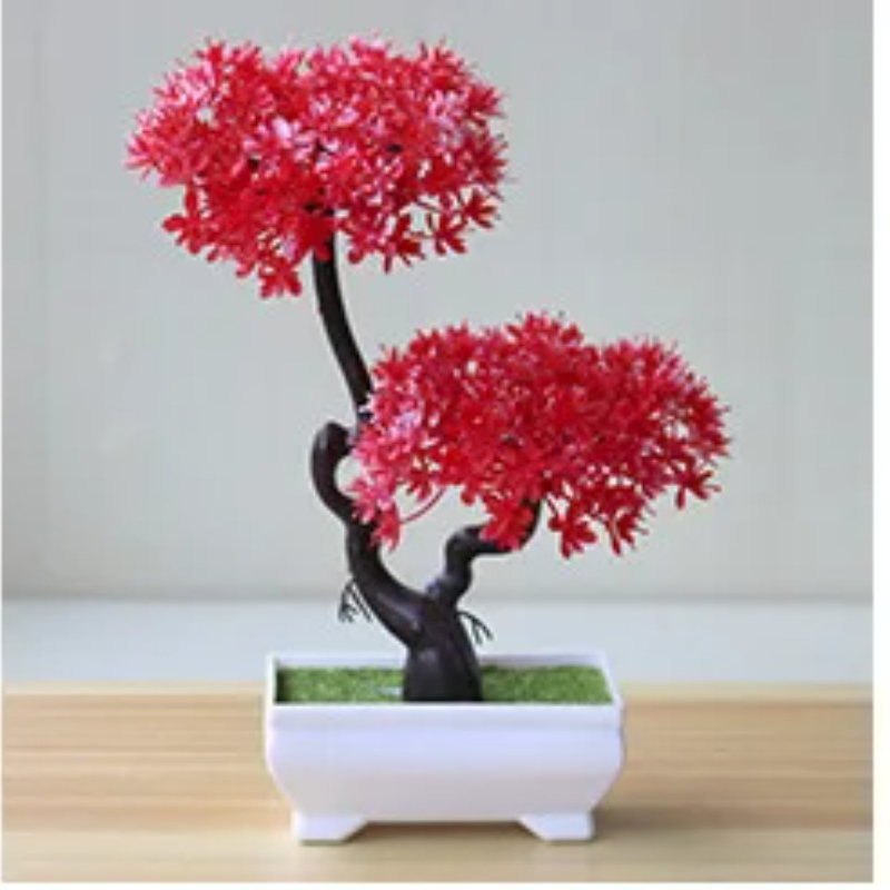 ต้นไม้ประดิษฐ์ขนาดเล็กในกระถาง - Bonsai Garden Home บทวิจารณ์และราคา