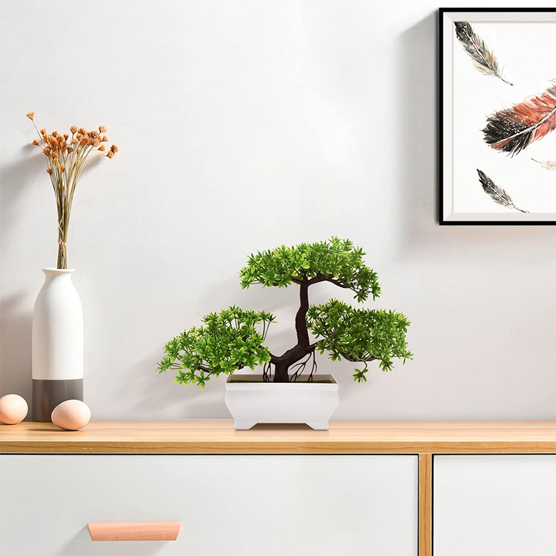 บอนไซประดิษฐ์พลาสติก Bionic โร - Bonsai Garden Home บทวิจารณ์และราคา