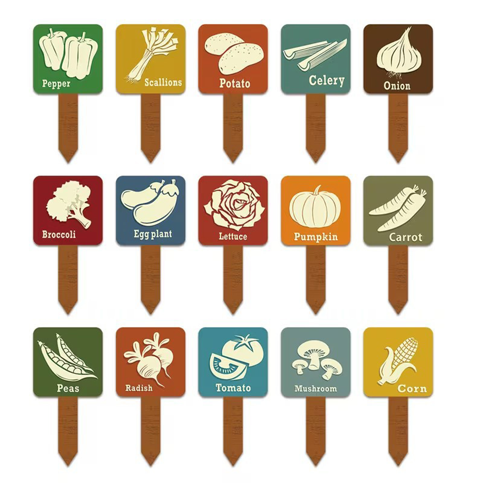 ป้ายไม้สำหรับติดต้นผัก 15 ชิ้น - Bonsai Garden Ticket บทวิจารณ์และราคา