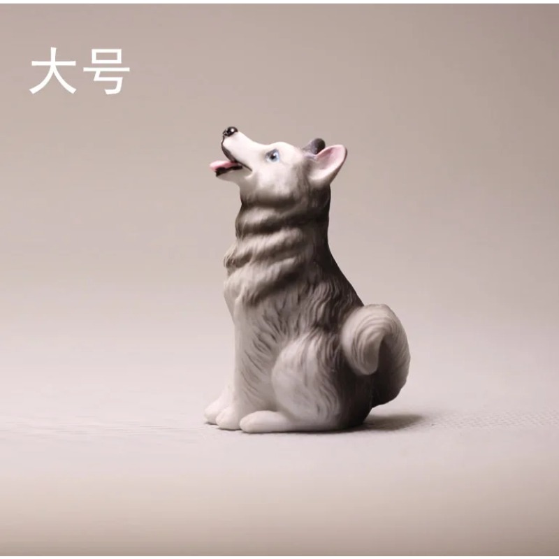 โมเดลสุนัขฮัสกี้น่ารัก ของตกแต - First Bonsai Garden บทวิจารณ์และราคา