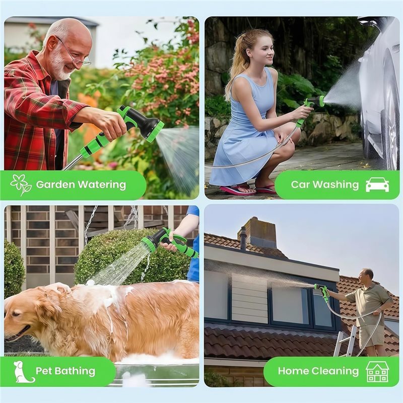 A25F-หัวฉีดสายยางสำหรับสวนพร้อ - Gardena Hose Comfort บทวิจารณ์และราคา