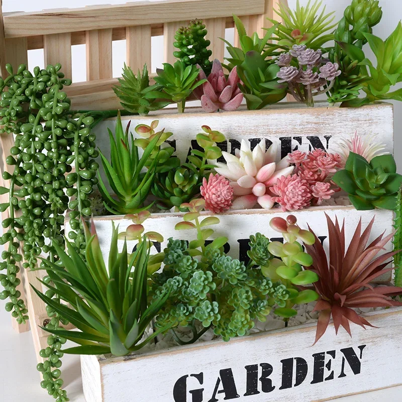 10/20 ชิ้น พีวีซี ต้นไม้จำลอง  - Bonsai Garden Home บทวิจารณ์และราคา