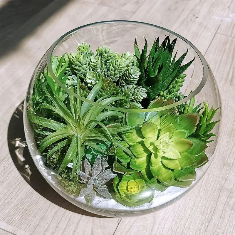 10/20 ชิ้น พีวีซี ต้นไม้จำลอง  - Bonsai Garden Home บทวิจารณ์และราคา
