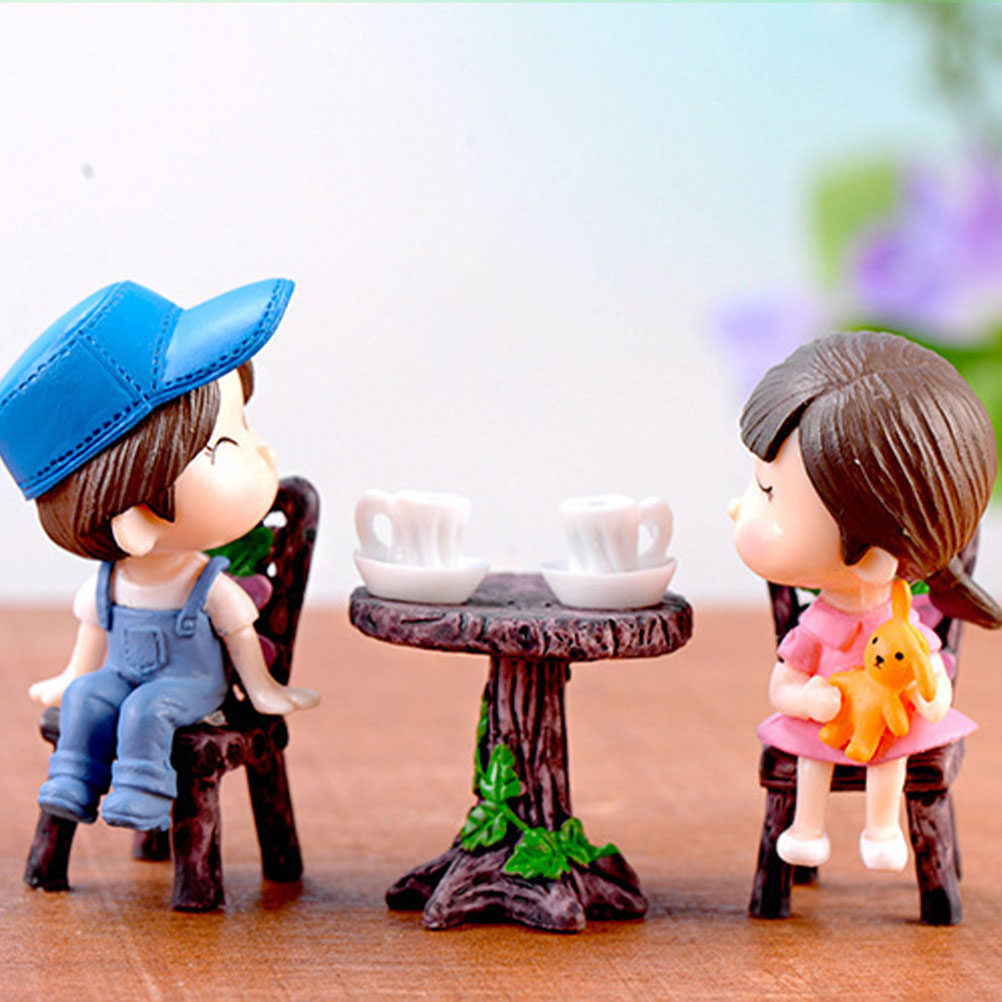 ชุดโต๊ะเก้าอี้เรซินขนาดเล็ก 5  - Bonsai Garden Home บทวิจารณ์และราคา